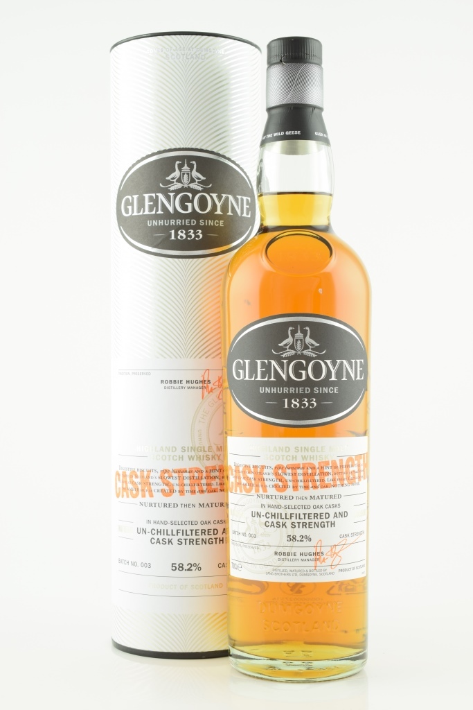 Cask Strength Glengoyne Batch # 003 58.2% vol. 0,7l