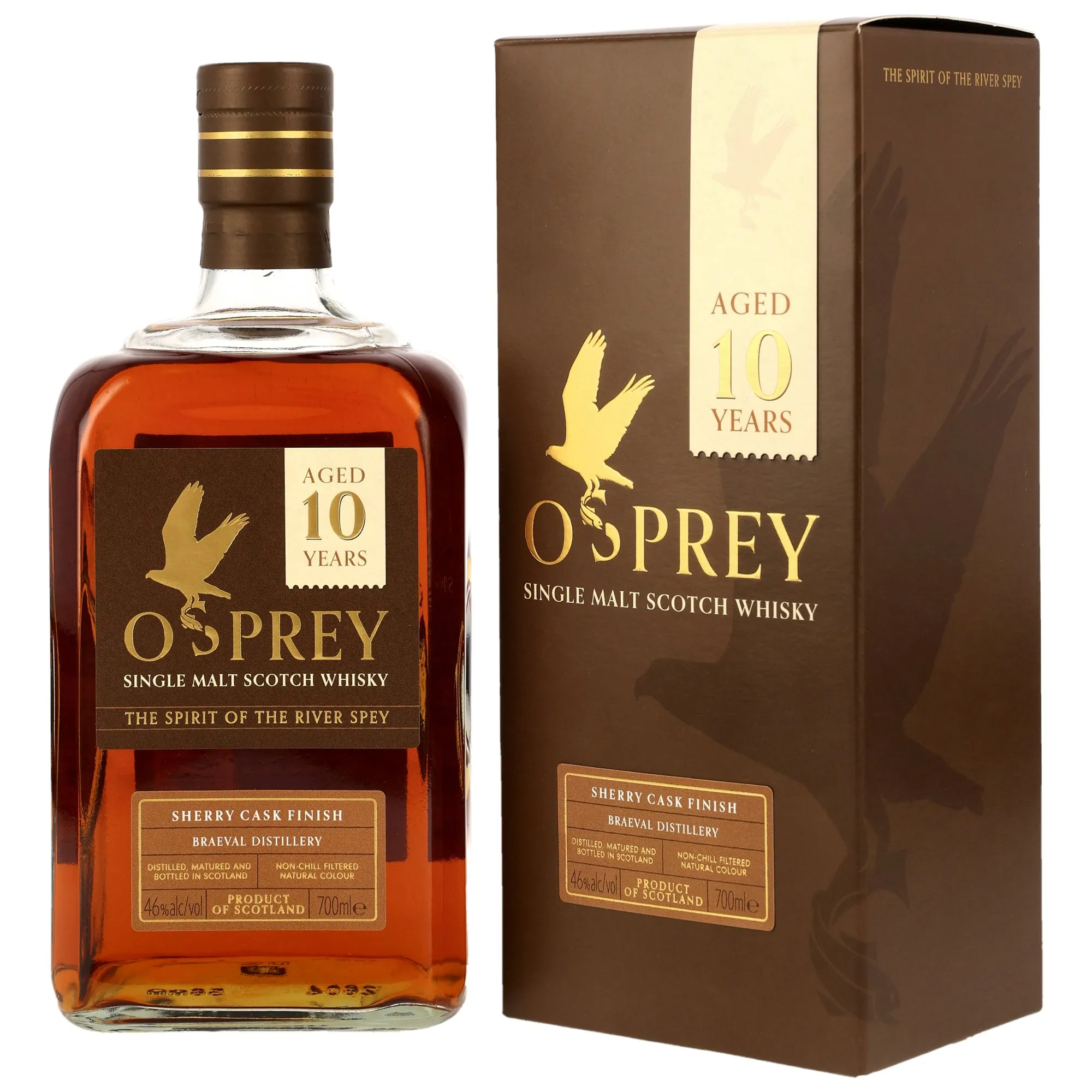 Braeval 10 Jahre Single Malt - Oloroso Sherry Cask Finish - Osprey