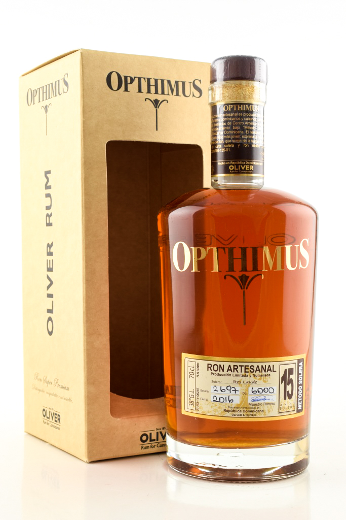 Opthimus 15 Jahre Solera 38%vol. 0,7l