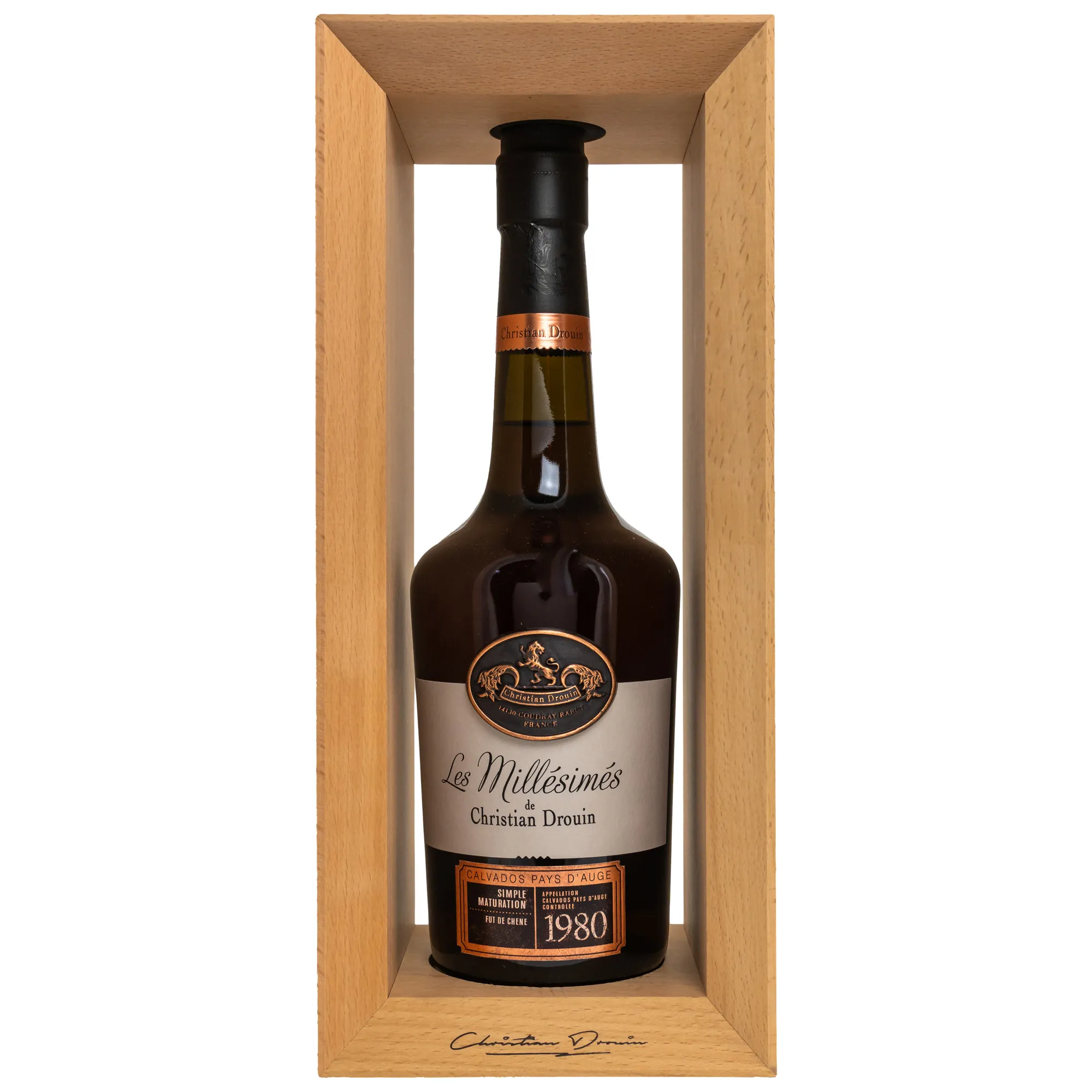 Christian Drouin Millésime 1980/2020 Calvados Pays d'Auge