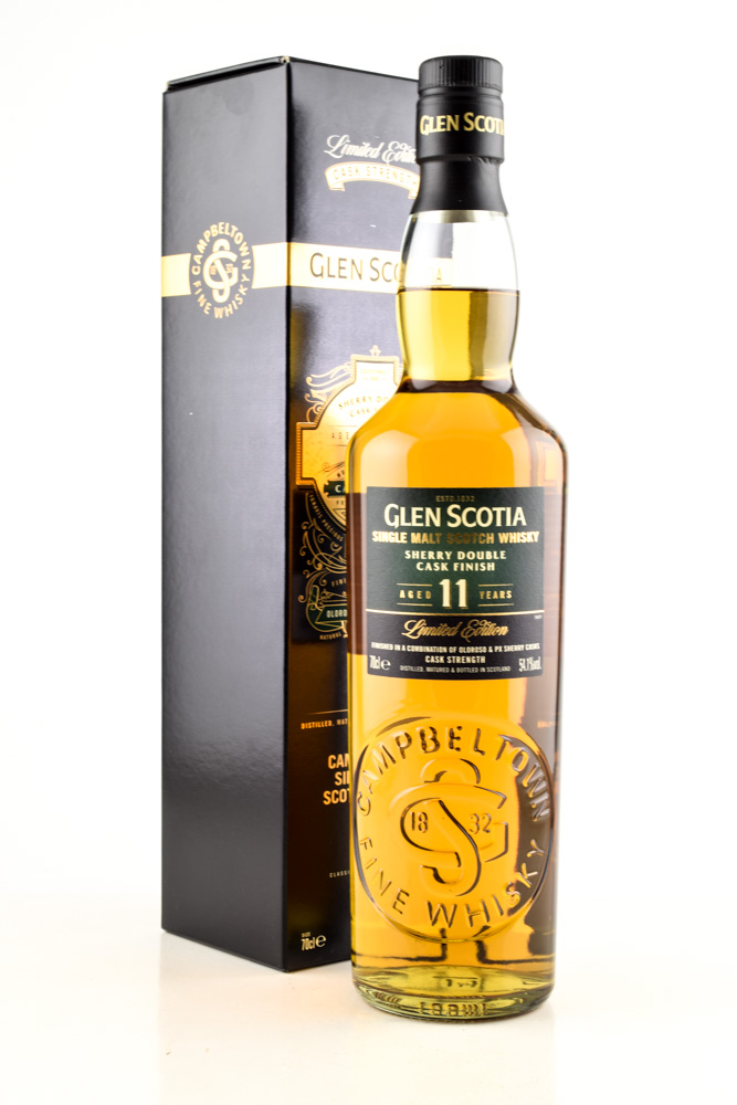 Glen Scotia 11 year old Sherry Double Cask Finish 54,1%vol. 0,7l Glen Scotia 11 year old Sherry Double Cask Finish 54,1%vol. 0,7l