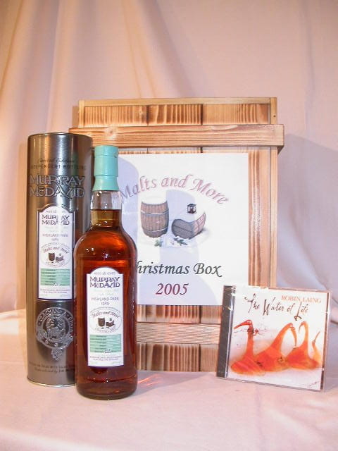 Christmas Box Malts and More Highland Park + "Water of Life"