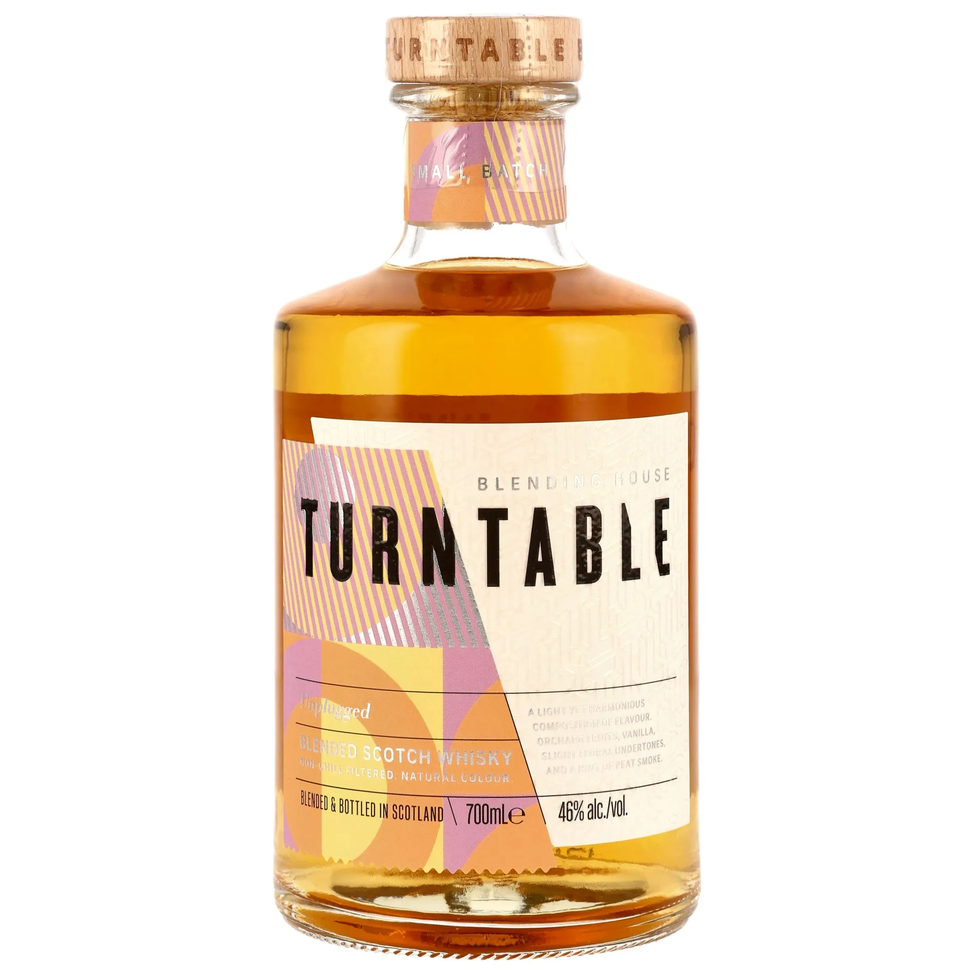 Turntable Spirits - Unplugged - Blended Scotch Whisky, Bourbon & Sherry Cask, 2023, 46%