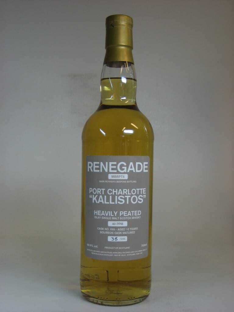 Port Charlotte 12 Year Old Kallistos Cask # 093 60.6% vol. 0,7l Port Charlotte 12 Year Old Kallistos Cask # 093 60.6% vol. 0,7l