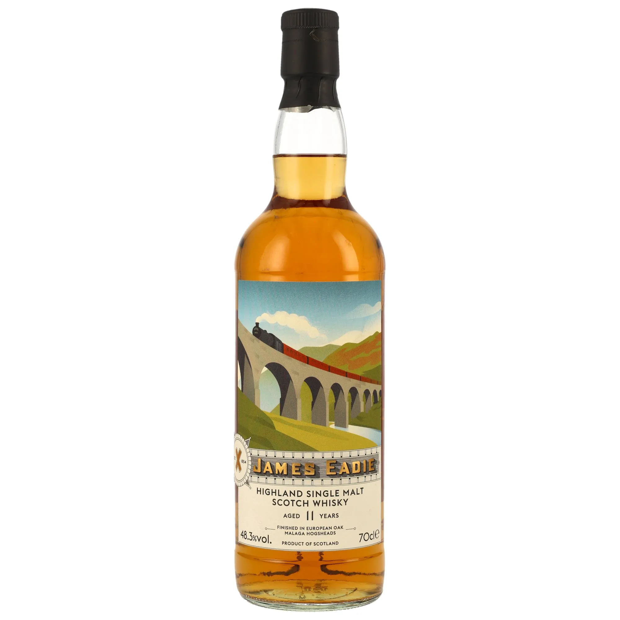 Highland Single Malt (Teaninich) - 11 Year Old - Malaga Cask Finish - James Eadie
