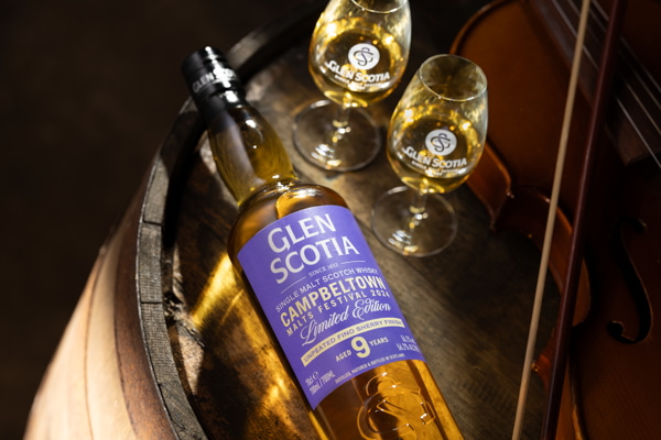 Glen Scotia 9 Jahre Unpeated Fino Sherry Finish Campbeltown Malts Festival 2024