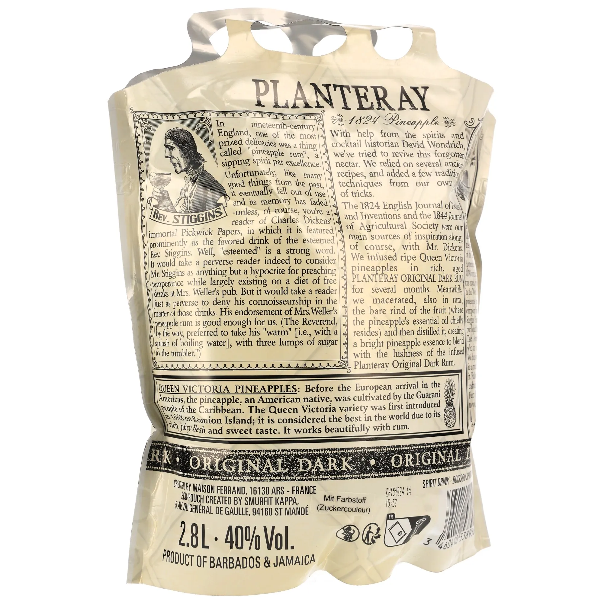Planteray (Plantation) Pineapple Stiggins' Fancy - 2,8L Pouch bei Home ...