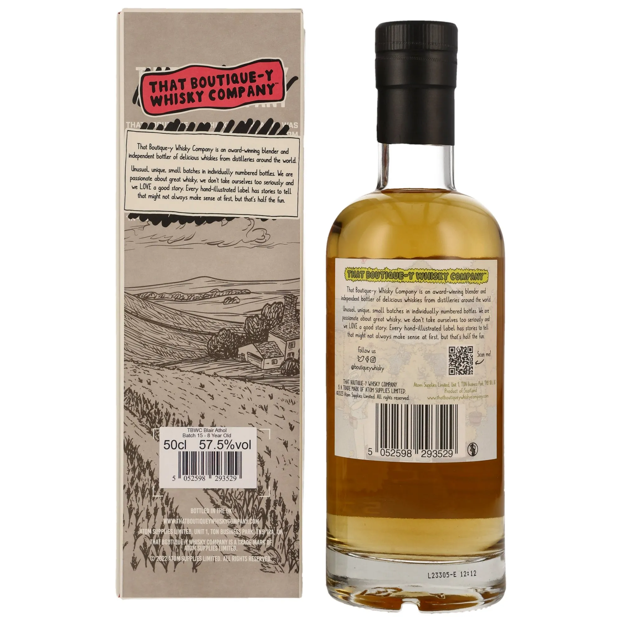 Blair Athol 8 Jahre - Batch 15 (That Boutique-Y Whisky Company)