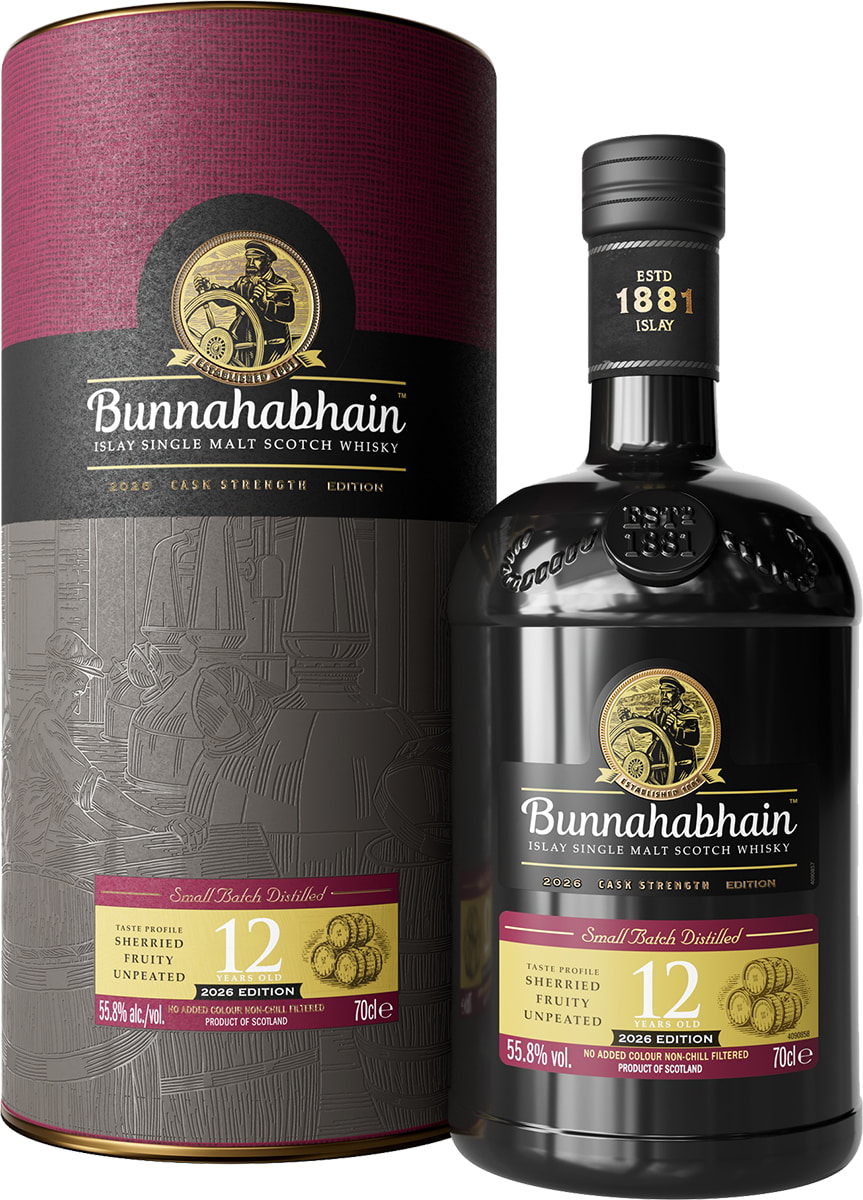 Bunnahabhain 12 year old Cask Strength 2026 Edition