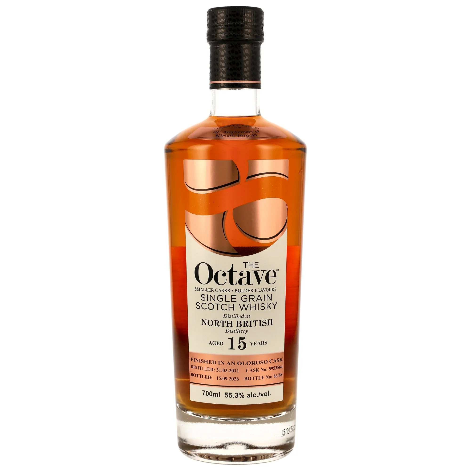 North British 2011/2026 - 15 Jahre - ??? Cask #5953564 - The Octave - 50th Anniversary Kirsch Import