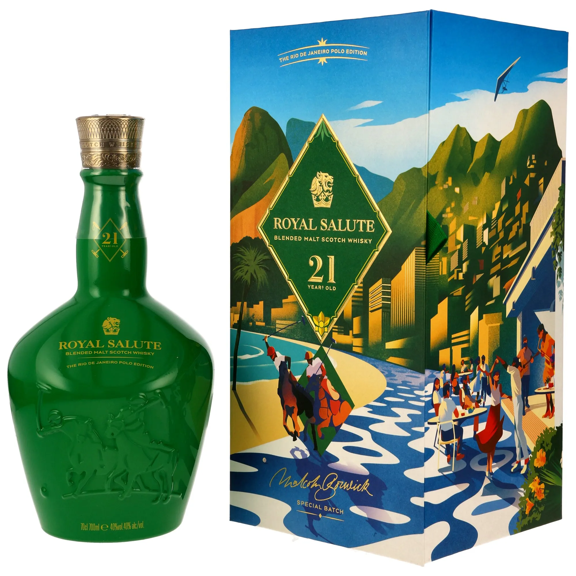 Chivas Regal Royal Salute Rio de Janeiro Polo Edition 21 Year Old, Bourbon Cask, Special Batch, 2024, 40%