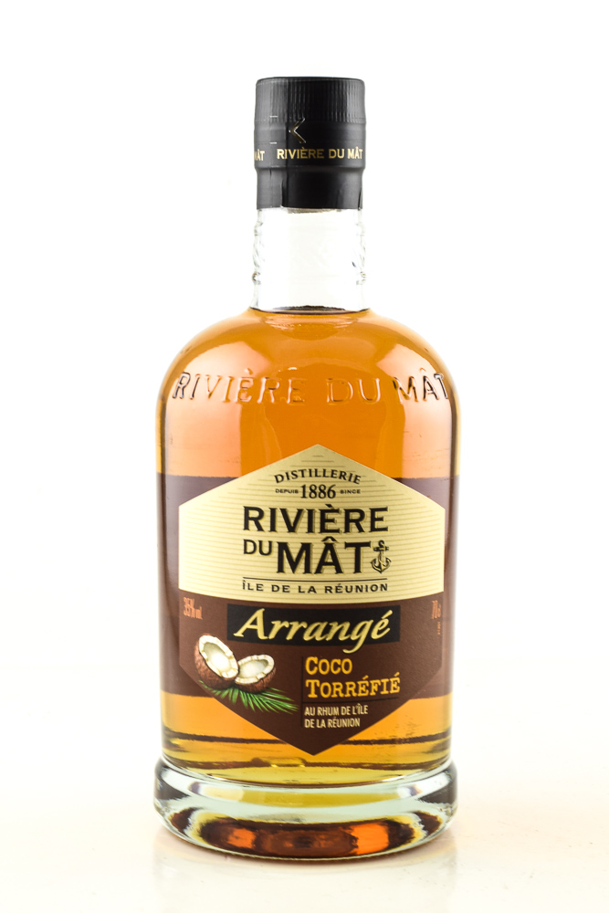 Rivière Du Mât Arrangé Coco Torréfié 35%vol. 0,7l Rivière Du Mât Arrangé Coco Torréfié 35%vol. 0,7l