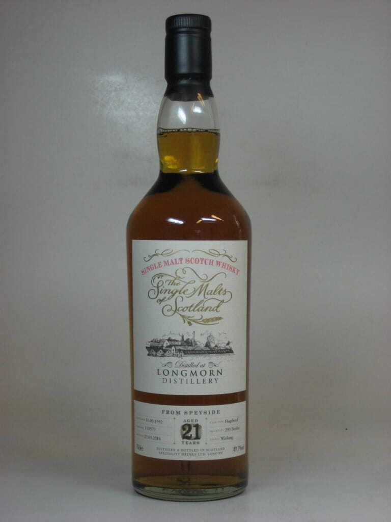 Longmorn 21 Jahre 1992/2014 "The Single Malts of Scotland" 49,7%vol. 0,7l