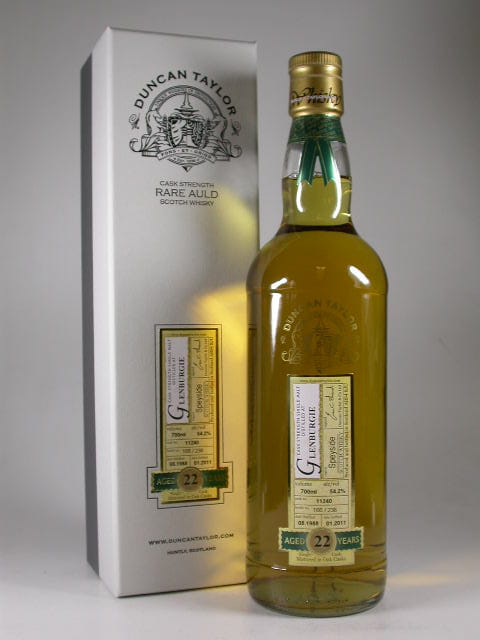 Glenburgie 22 Jahre 1988/2011 Rare Auld Duncan Taylor 54,2%vol. 0,7l
