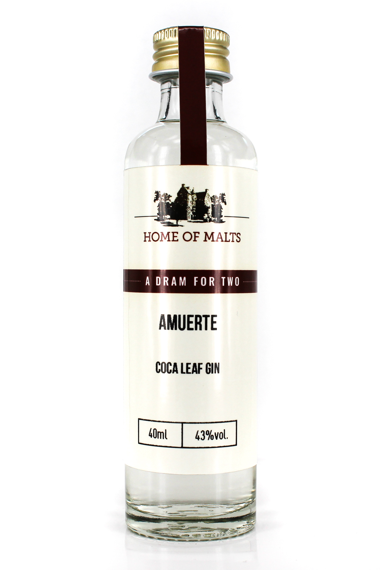 Amuerte Coca Leaf Gin 43%vol. Sample 0,04l
