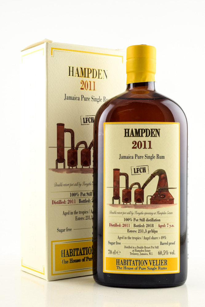 Hampden seven Year Old LFCH Pure Love Rum 60.5% vol. 0,7l