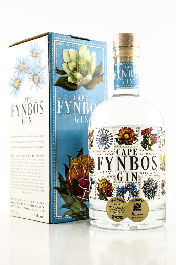 Cape Fynbos Gin 45%vol. 0,5l