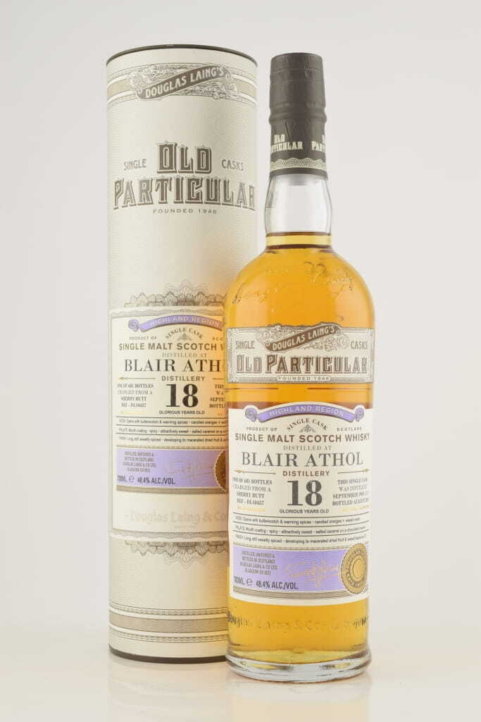 Blair Athol 18 Jahre Refill Hogshead 1995/2014 Douglas Laing "Old Particular" 48,4%vol. 0,7l
