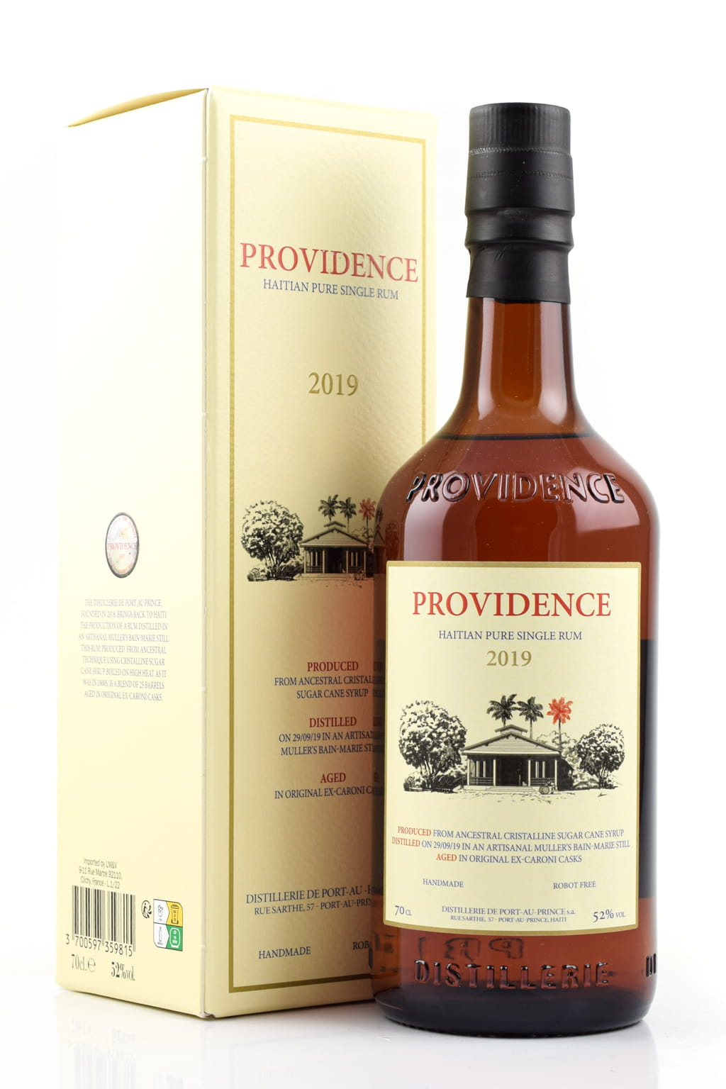 Providence 2019 Pure Single Rum Providence 2019 Pure Single Rum