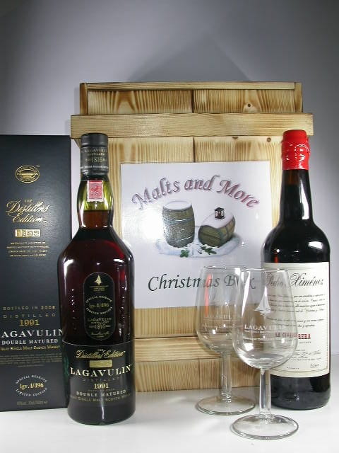 Christmas Box Lagavulin - The Pedro Ximénez Double inkl. Gläser