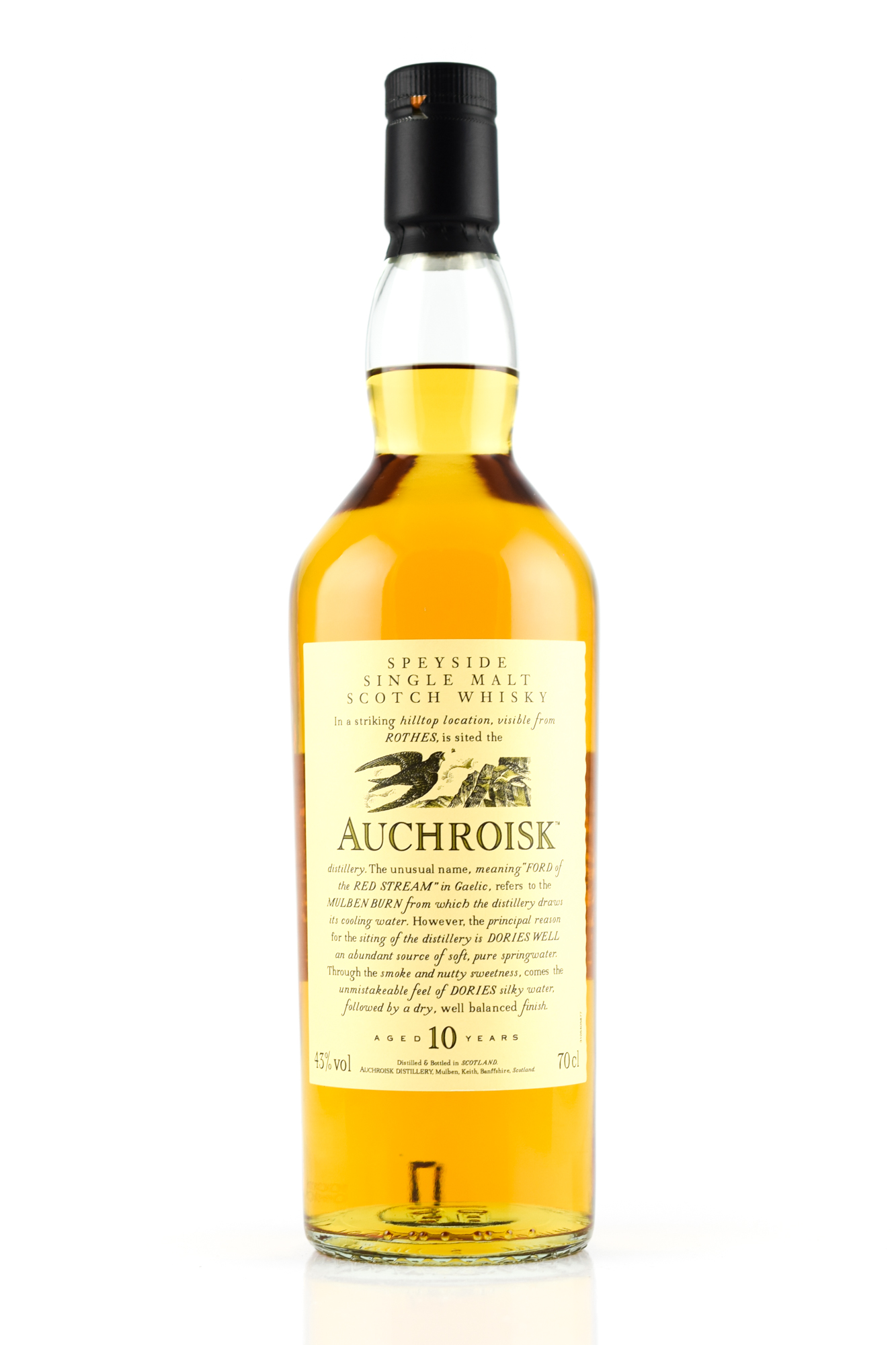 Auchroisk 10 year old Fauna & Flora 43%vol. 0,7l