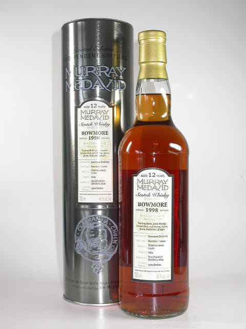 Bowmore 12 Jahre 1998 Bourbon/Latour Murray McDavid 46%vol. 0,7l