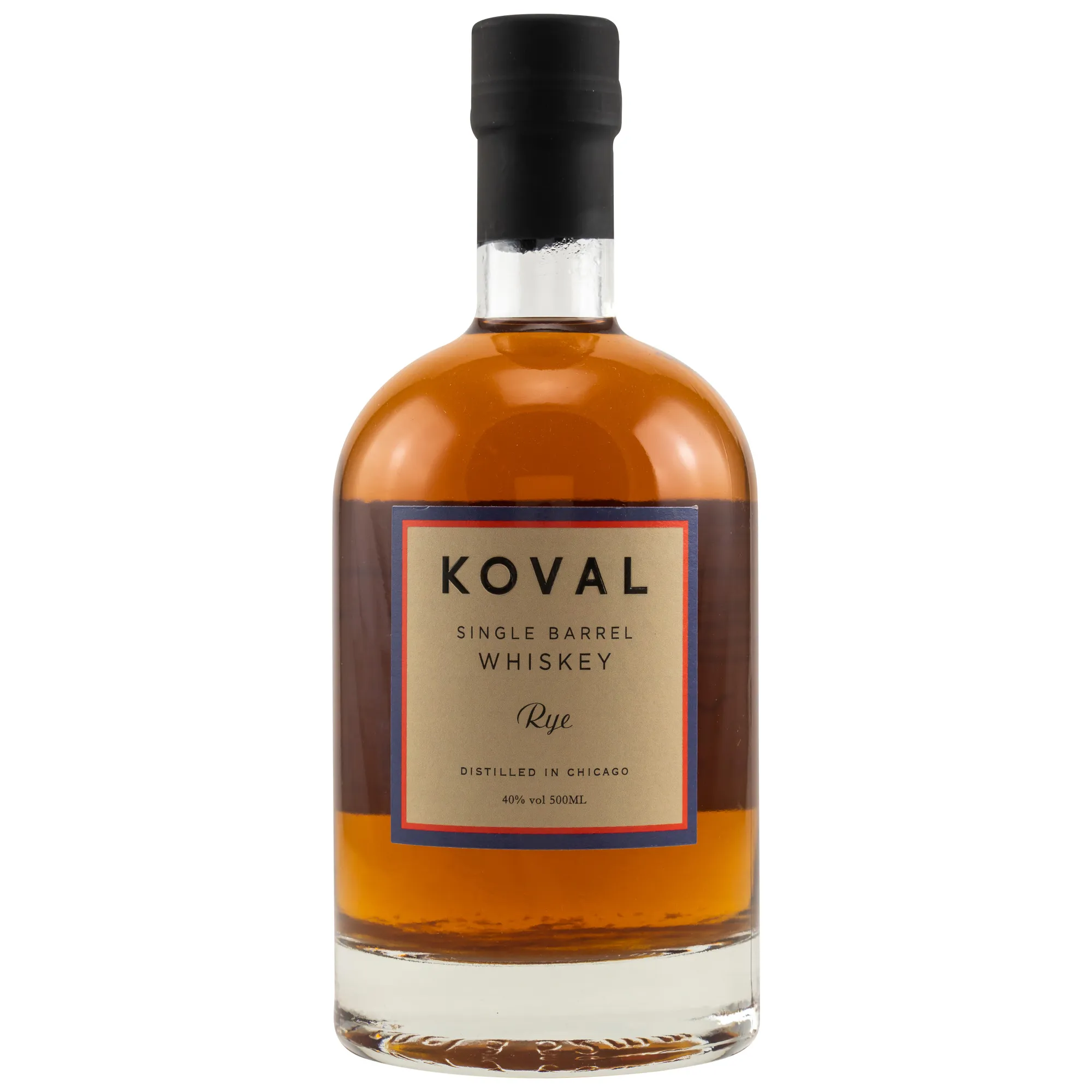 Koval Single Barrel Rye Whiskey, New American Oak Cask, Cask #No. 511AY8, 40%