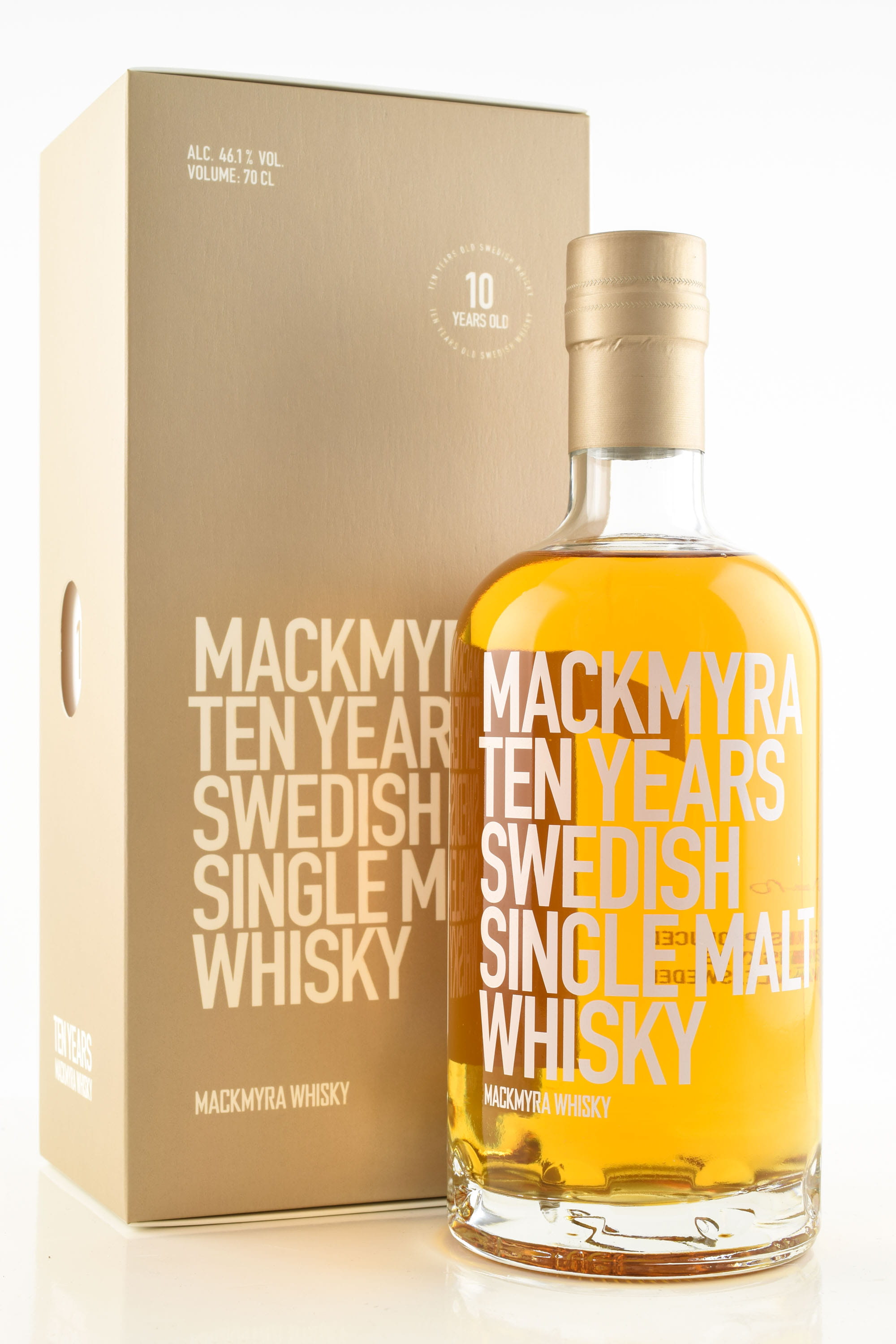 Mackmyra 10 Year Old 46.1% vol. 0,7l Mackmyra 10 Year Old 46.1% vol. 0,7l