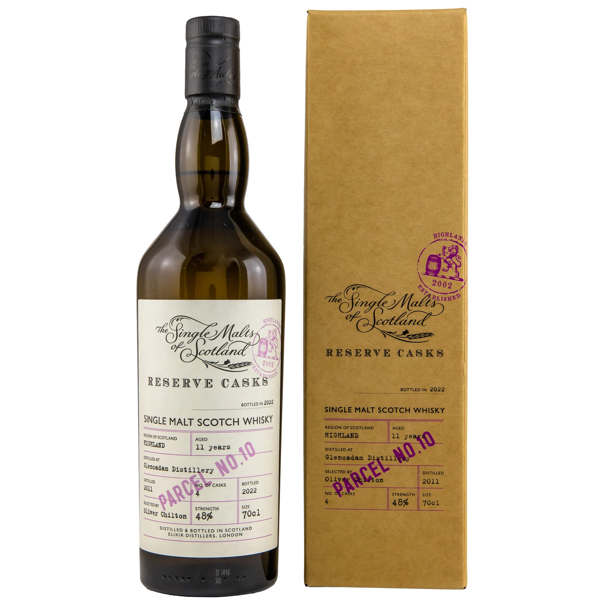 Glencadam 2011/2022 - 11 Year Old - Reserve Cask Parcel 10 (SMoS)