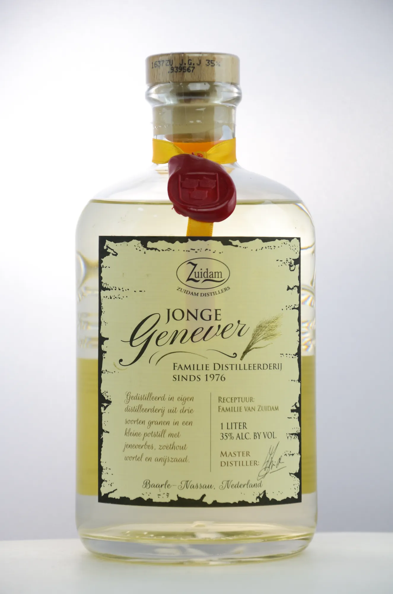 Zuidam Jonge Graan Genever - LITER