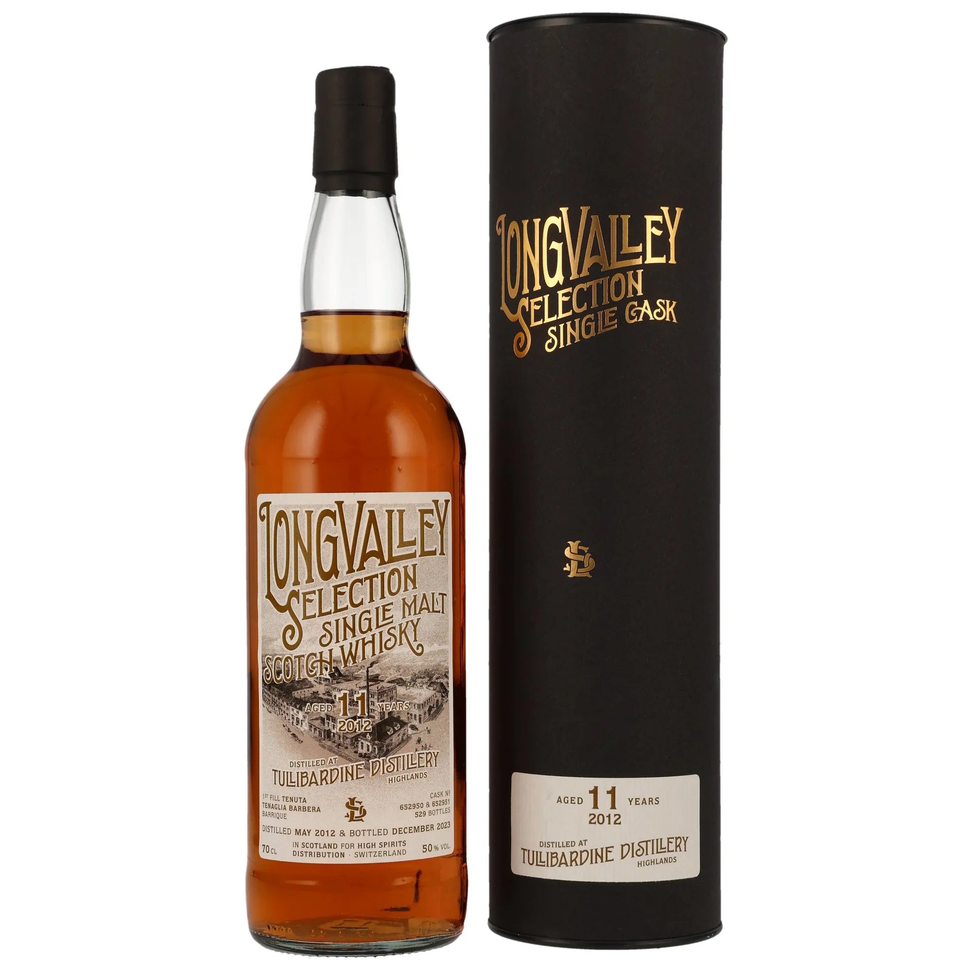 Tullibardine 2012/2024 - 11 Year Old - Tenuta Tenaglia Barbera Barrique #652950 & 652951 - LongValley Selection