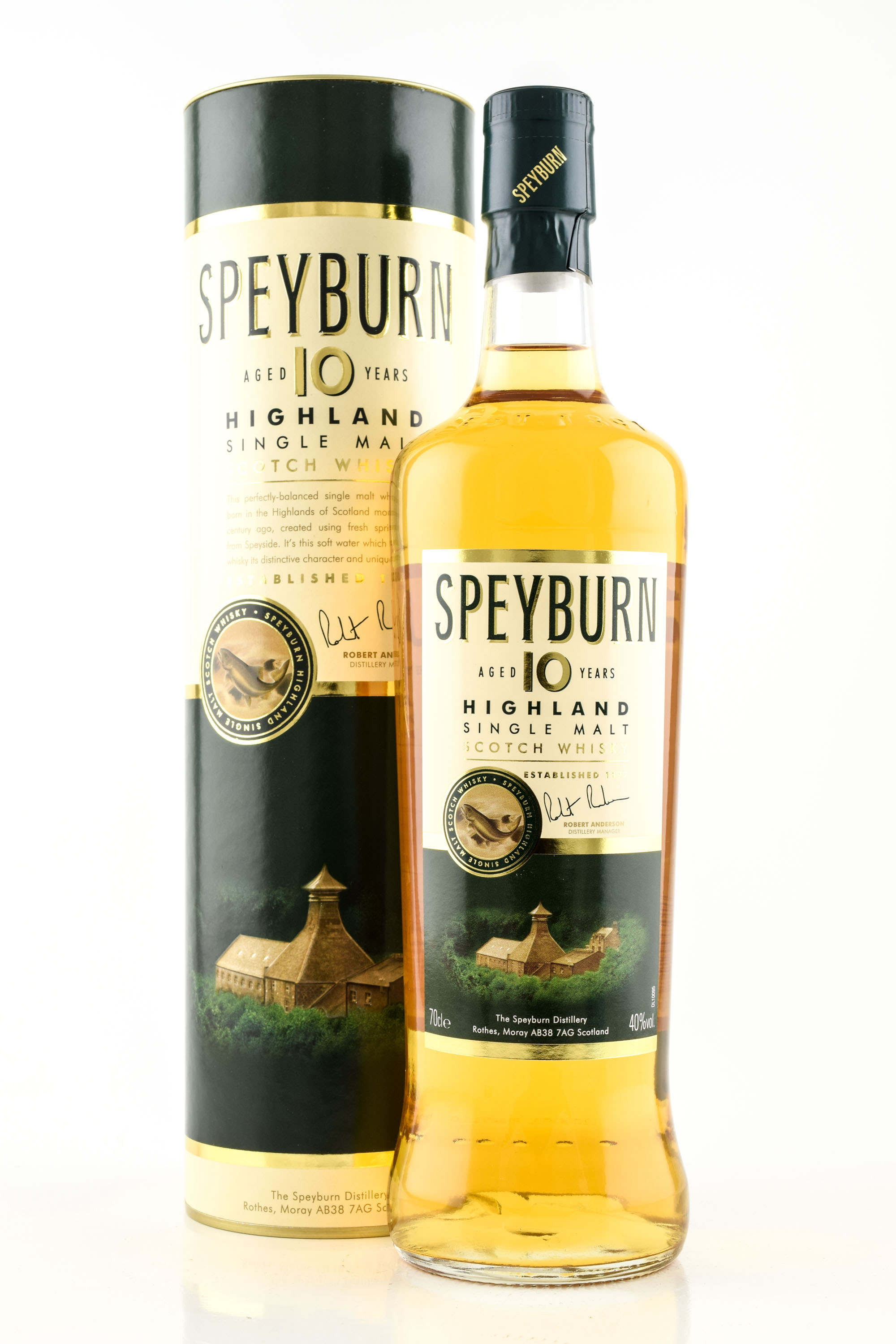 Speyburn 10 Year Old 40% vol. 0.7l - old equipment Speyburn 10 Year Old 40% vol. 0.7l - old equipment