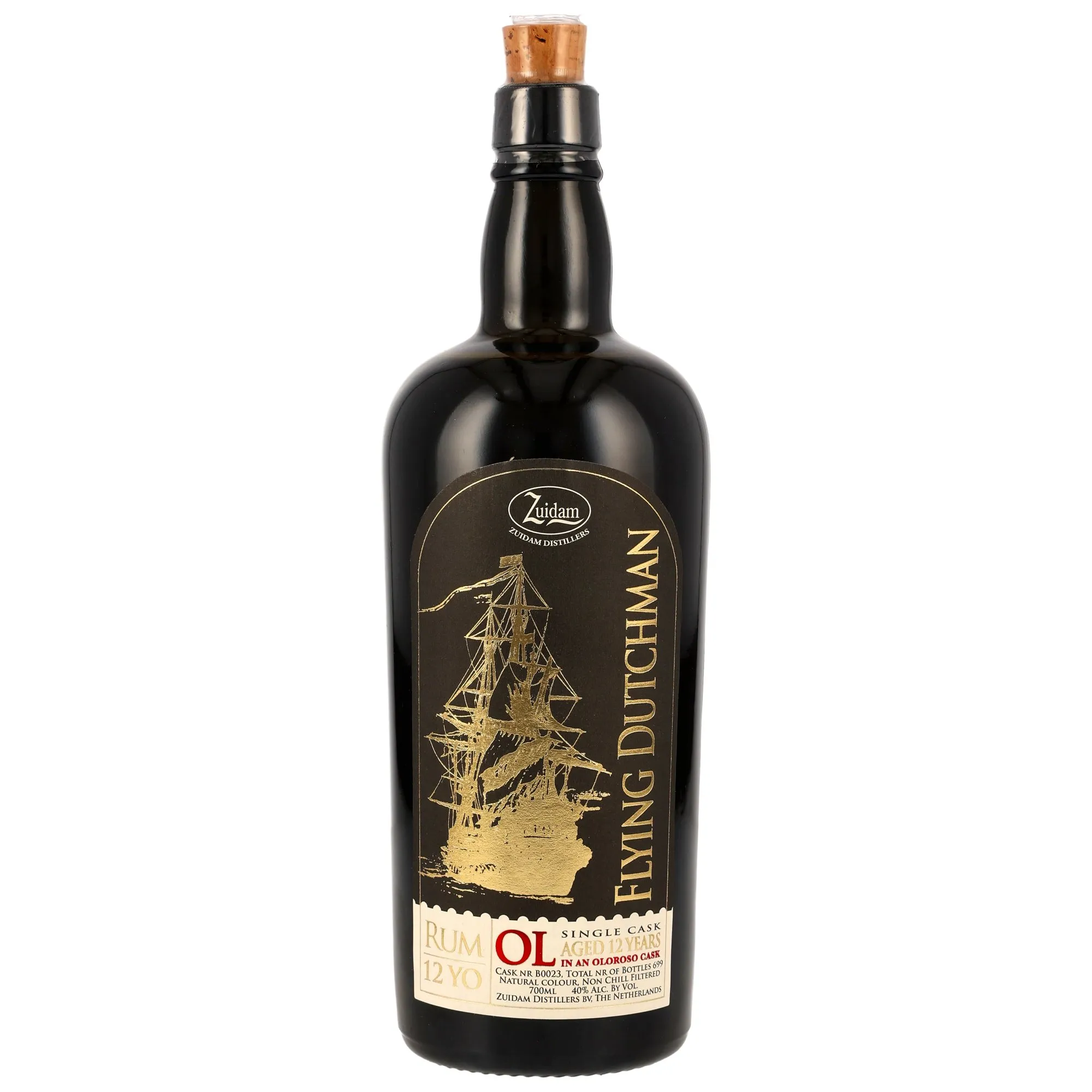 Zuidam Flying Dutchman Rum 12 Year Old Oloroso Sherry Cask#B0023