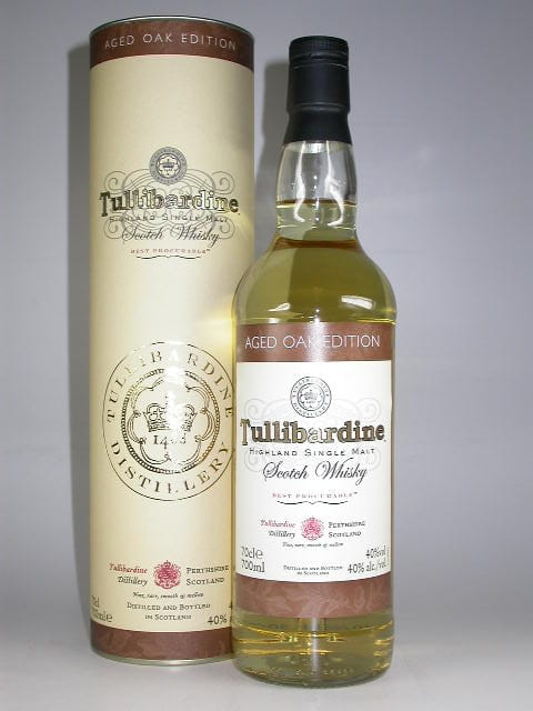 Tullibardine Aged Oak Edition 40%vol. 0,7l