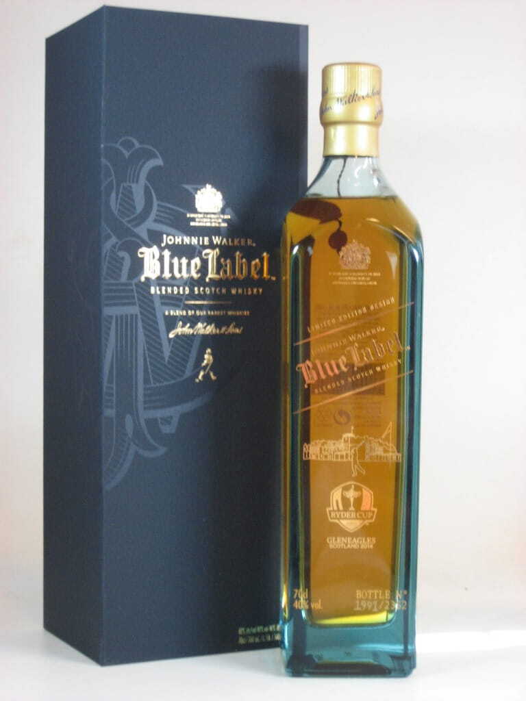 Johnnie Walker Blue Label Ryder Cup 2014 40%vol. 0,7l