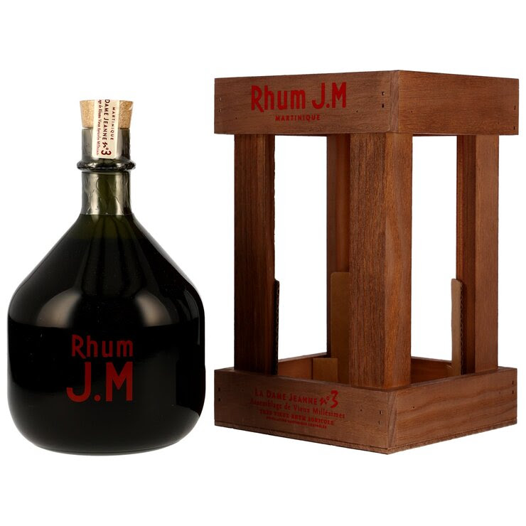 Rhum J.M La Dame Jeanne No. 3