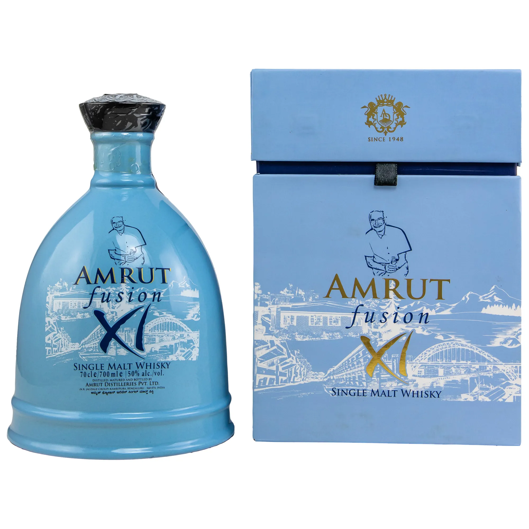 Amrut Fusion XI, Bourbon & Port Cask, Batch No. 01, 2023, 50%