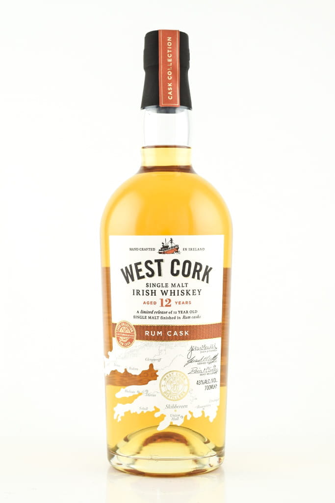 West Cork 12 Year Old Rum Cask 43% vol. 0,7l West Cork 12 Year Old Rum Cask 43% vol. 0,7l