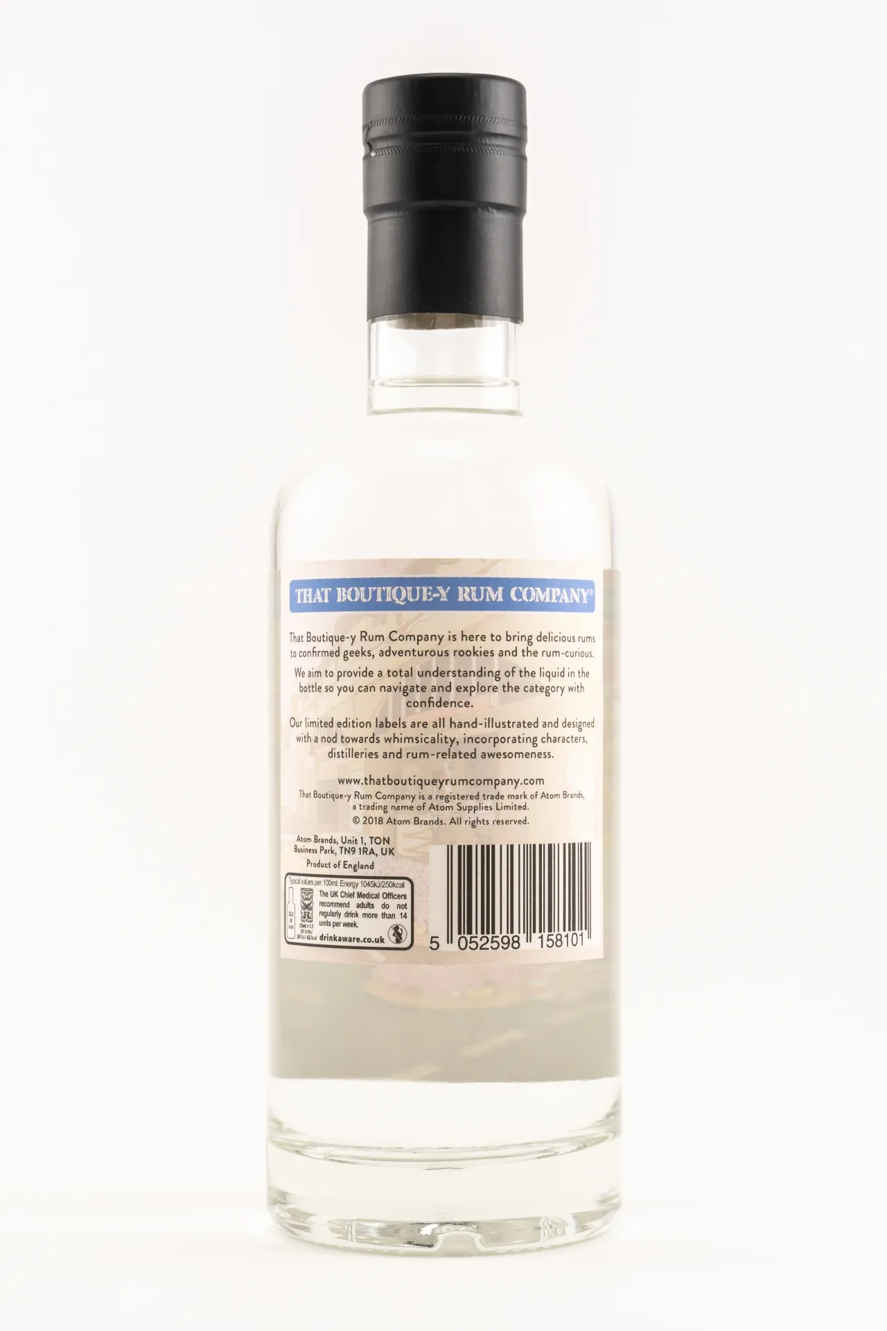 The London Distillery Company, England - Batch 1 - Unaged (That Boutique-y Pot Still Rum, Single Distillery