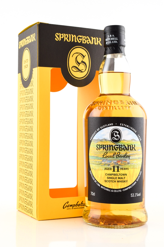 Springbank 11 Year Old Local Barley 53.1% vol. 0,7l Springbank 11 Year Old Local Barley 53.1% vol. 0,7l