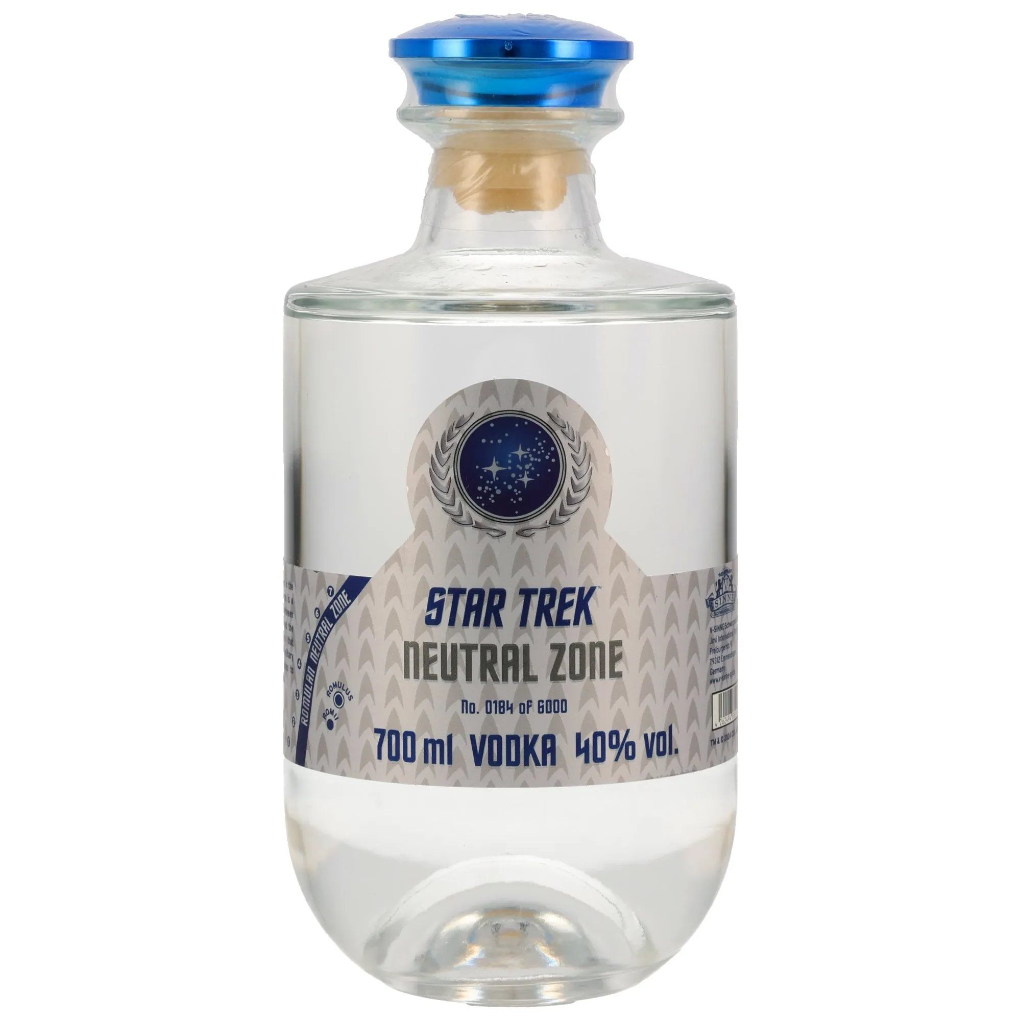 Star Trek Neutral Zone Vodka