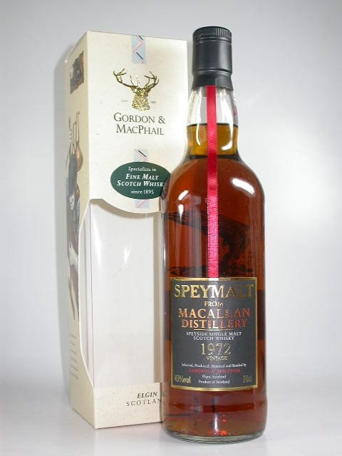 Macallan 1972/2008 Gordon & MacPhail 43%vol. 0,7l