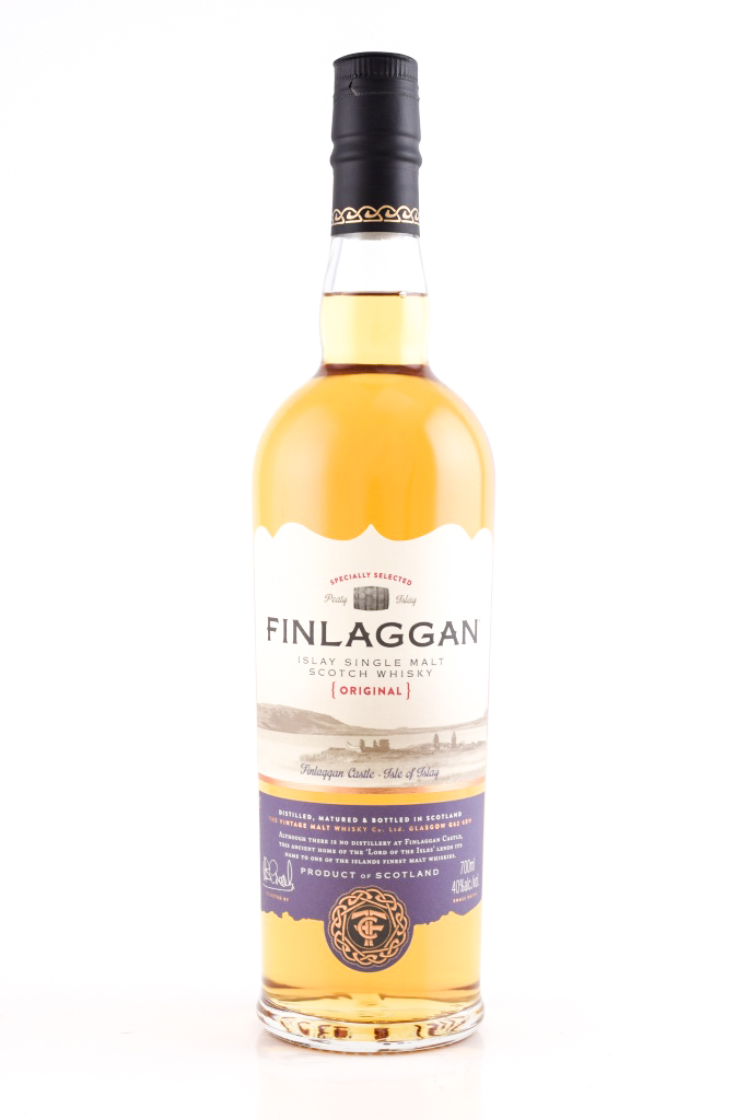 *Finlaggan Original 40%vol. 0,7l - beschädigtes Etikett