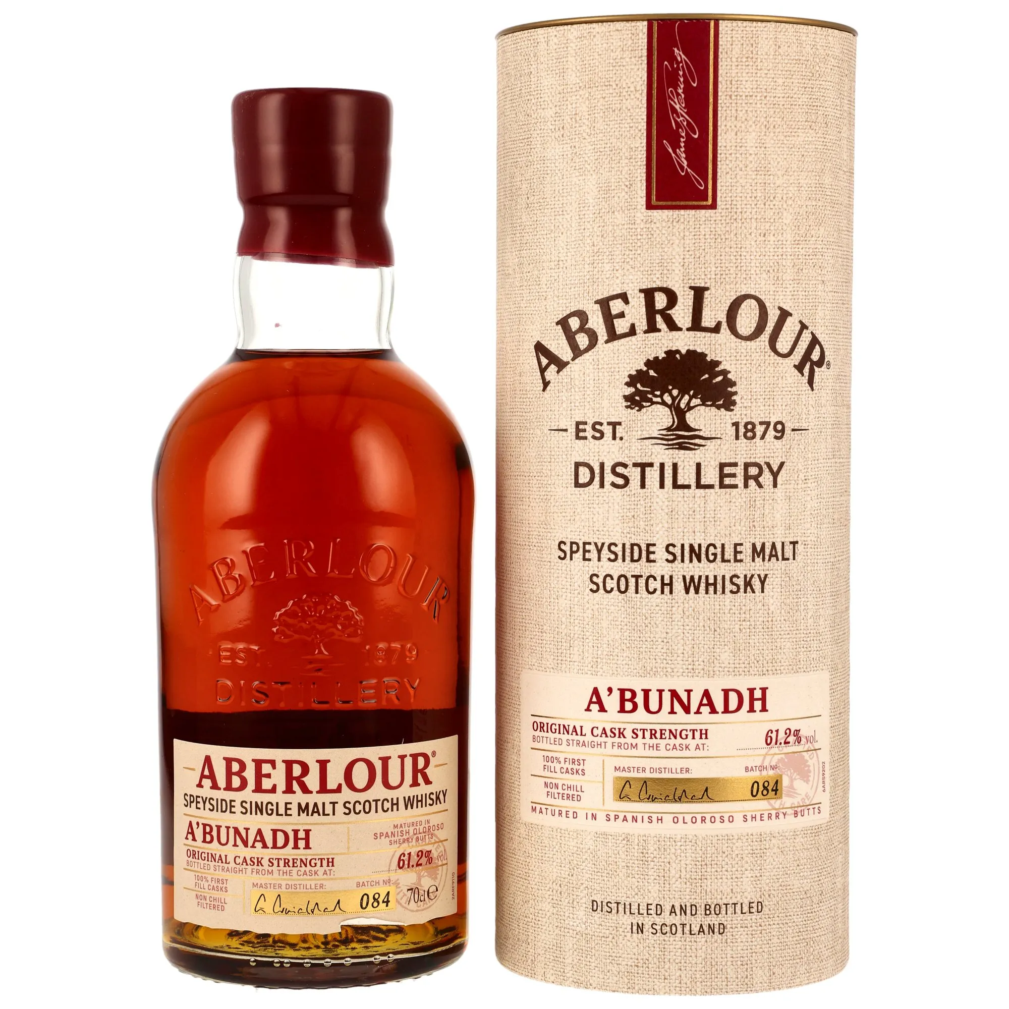 Aberlour A'bunadh, Sherry Cask, Batch No. 84, 2024, 61.2%