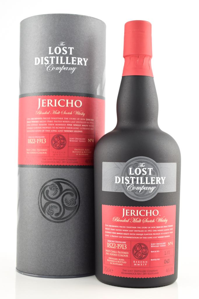 Jericho Blended Malt Scotch Whiskey - Distillery Lost 46% vol. 0,7l Jericho Blended Malt Scotch Whiskey - Distillery Lost 46% vol. 0,7l