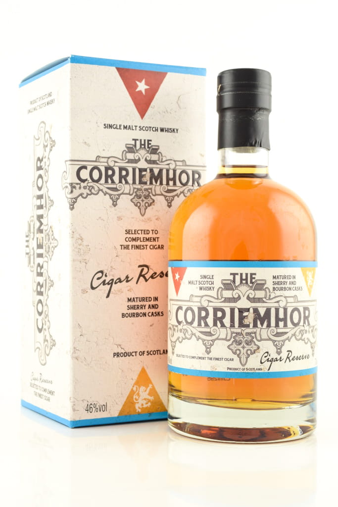 The Corriemhor Cigar Reserve 46% vol. 0,7l