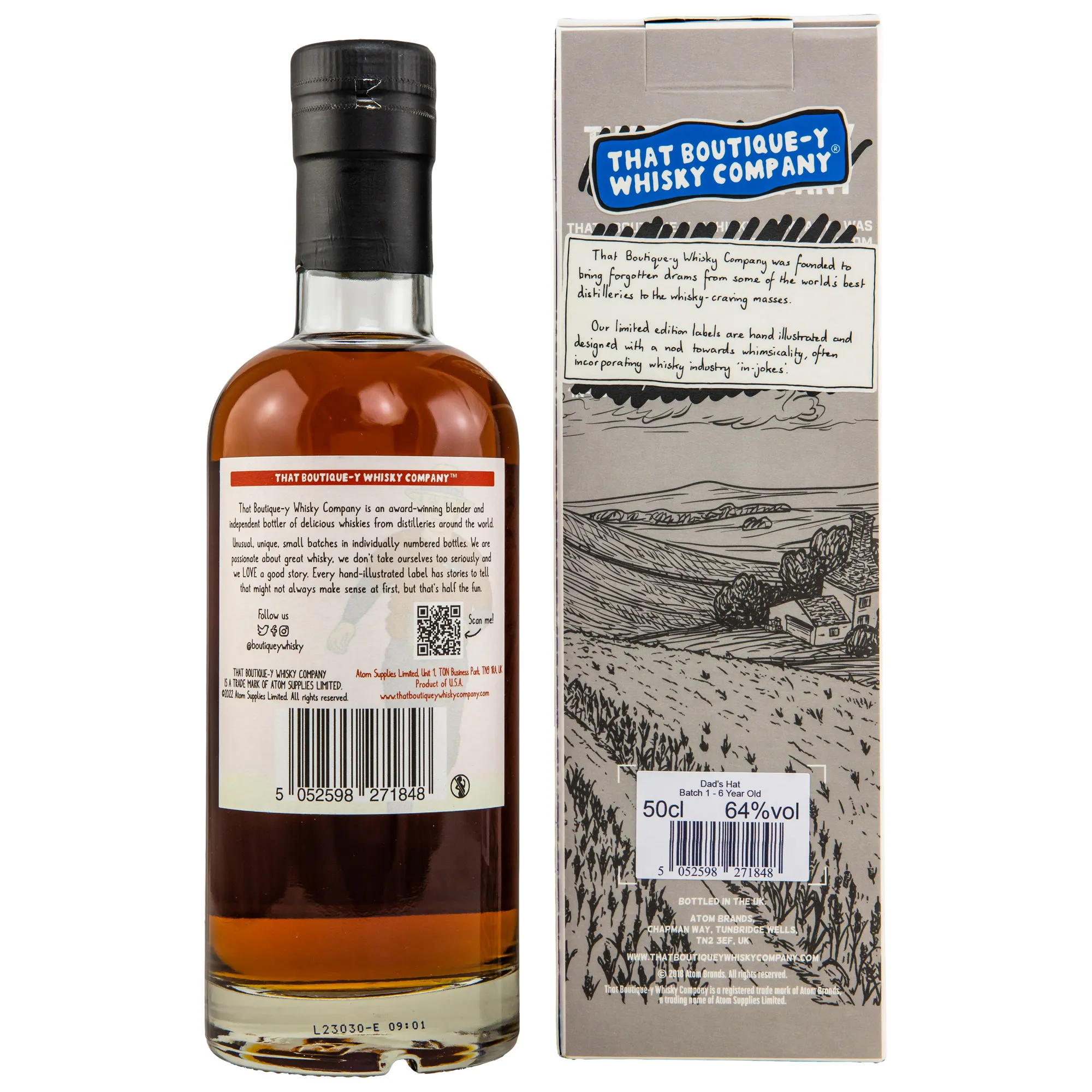 Dads Hat 6 Jahre - Batch 1 (That Boutique-Y Whisky Company)