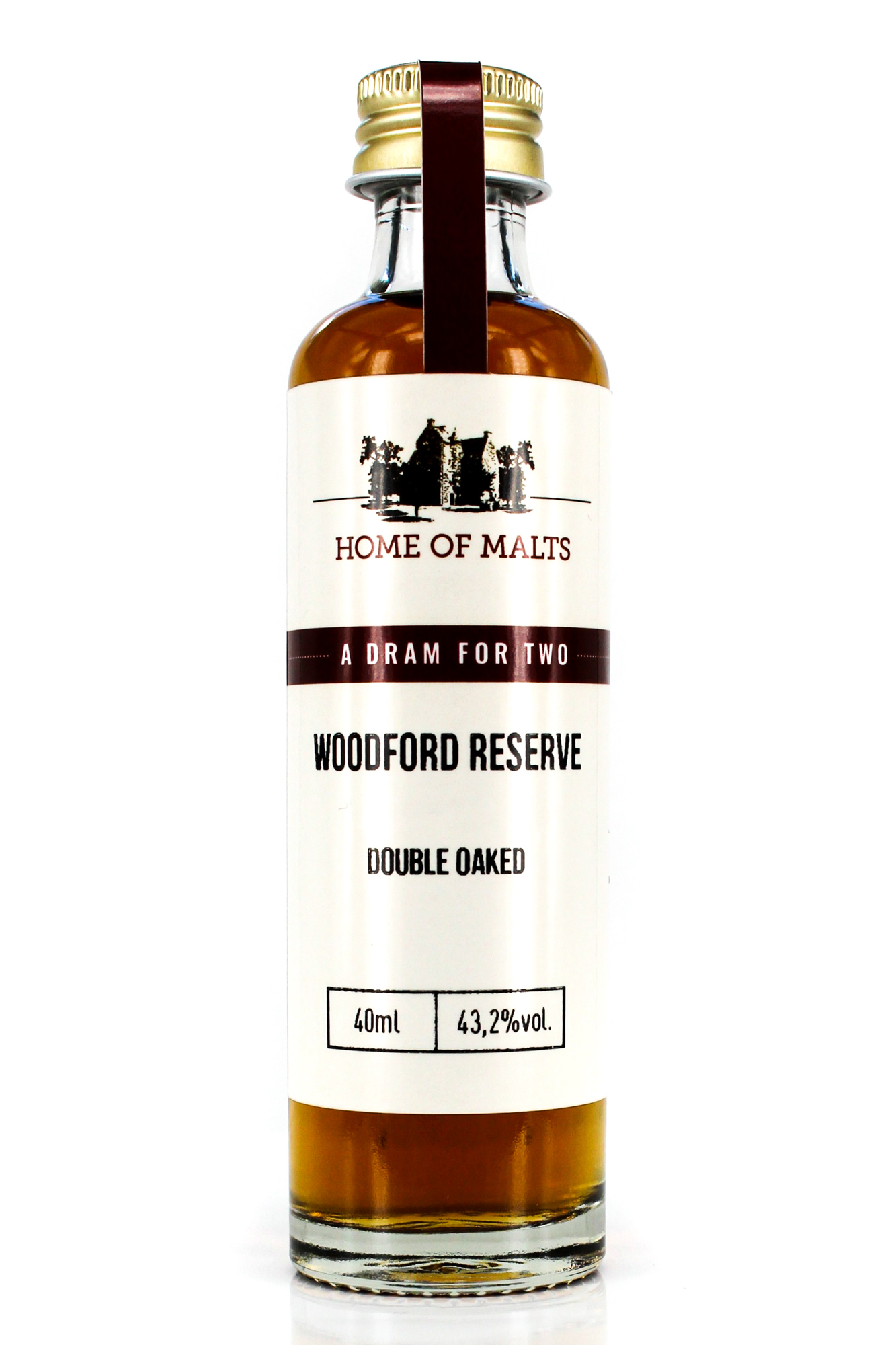 Woodford Reserve - Double Oaked 43,2%vol. Sample 0,04l