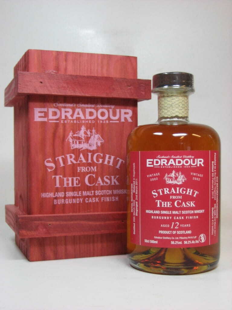 Edradour 2002/2015 Burgundy Cask Finish 56,2%vol. 0,5l