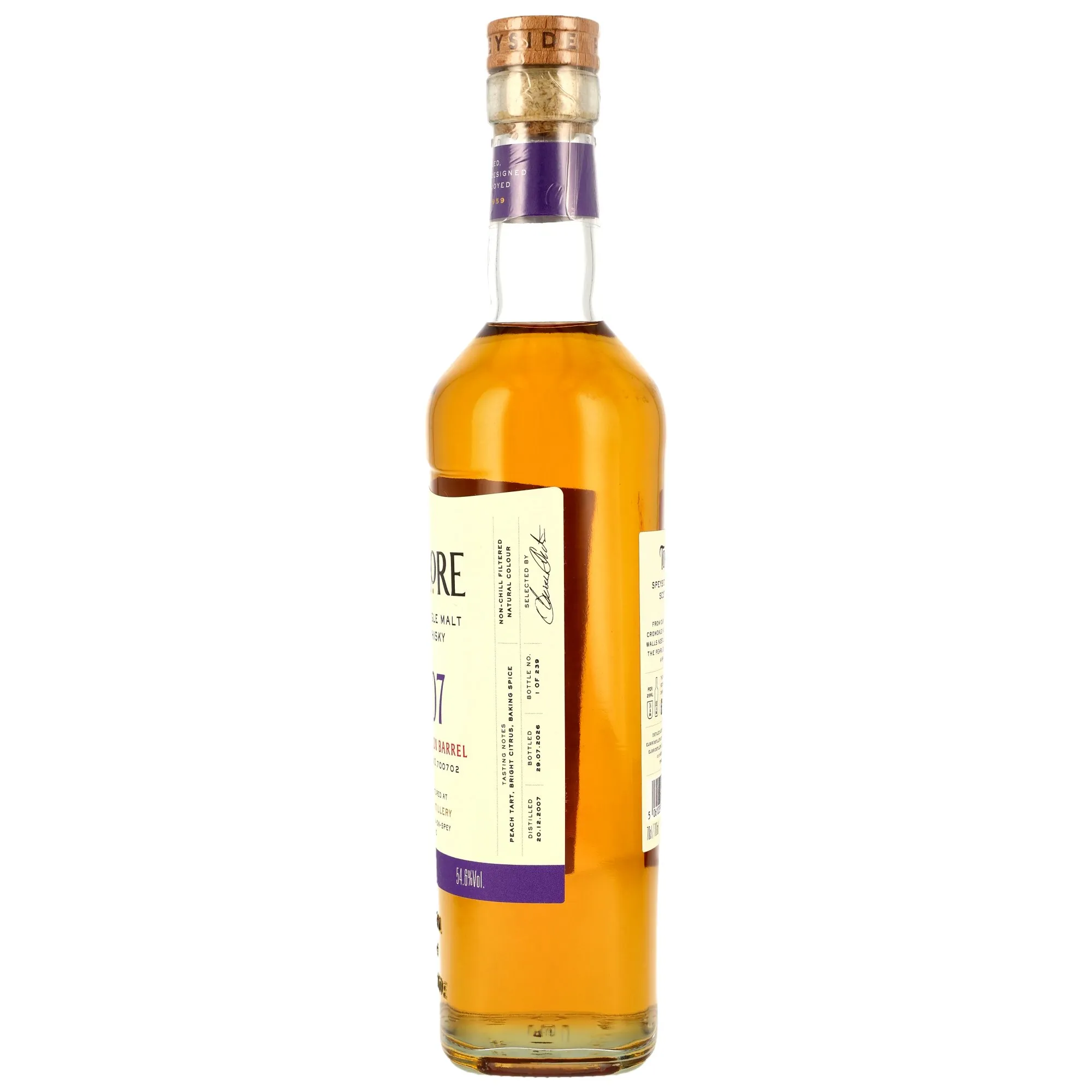 Tormore 2007/2026 - 18 Jahre - Refill Bourbon Barrel #700702 - 50th Anniversary Kirsch Import